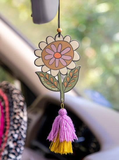 Natural Life Angel Car Freshener – Rhinestones and Roses