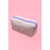 Checker Makeup Bag