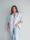 Misty Gingham Top