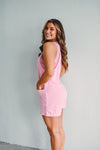 Jersey Pink Romper