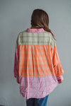 Sherbet Bliss Button Top