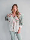 Flower Market Button Up