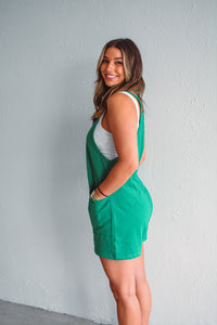 Jersey Green Romper