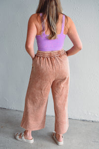 Palazzo Pants Brown