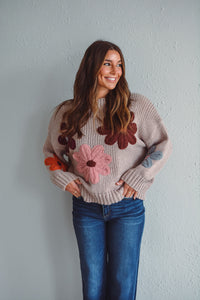 Petal Knit Pullover