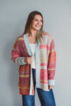 Vibrant Horizon Cardigan