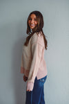 Cozy Blend Pink Sweater