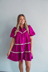 Magenta Mariah Dress