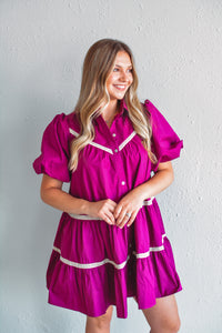 Magenta Mariah Dress