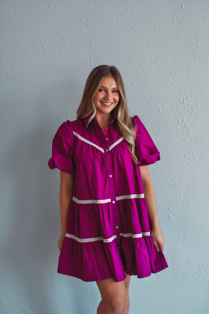 Magenta Mariah Dress