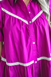 Magenta Mariah Dress