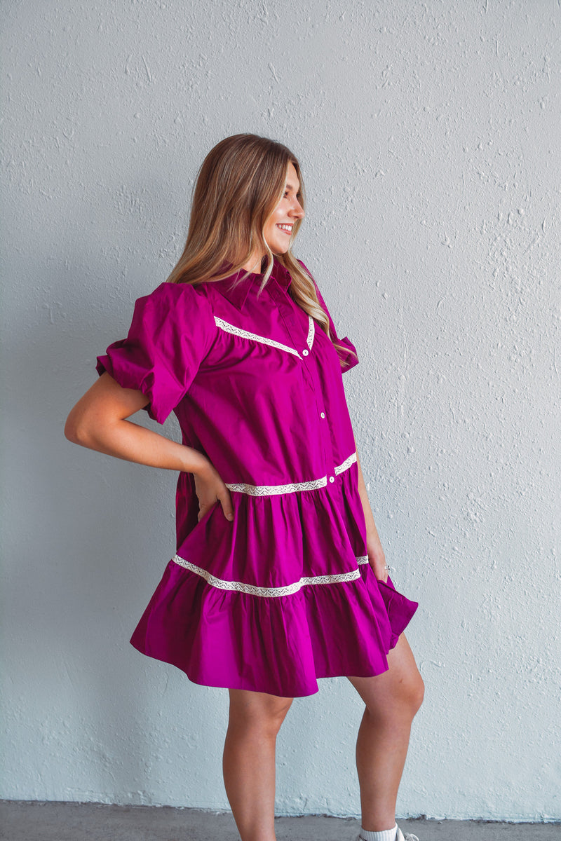 Magenta Mariah Dress