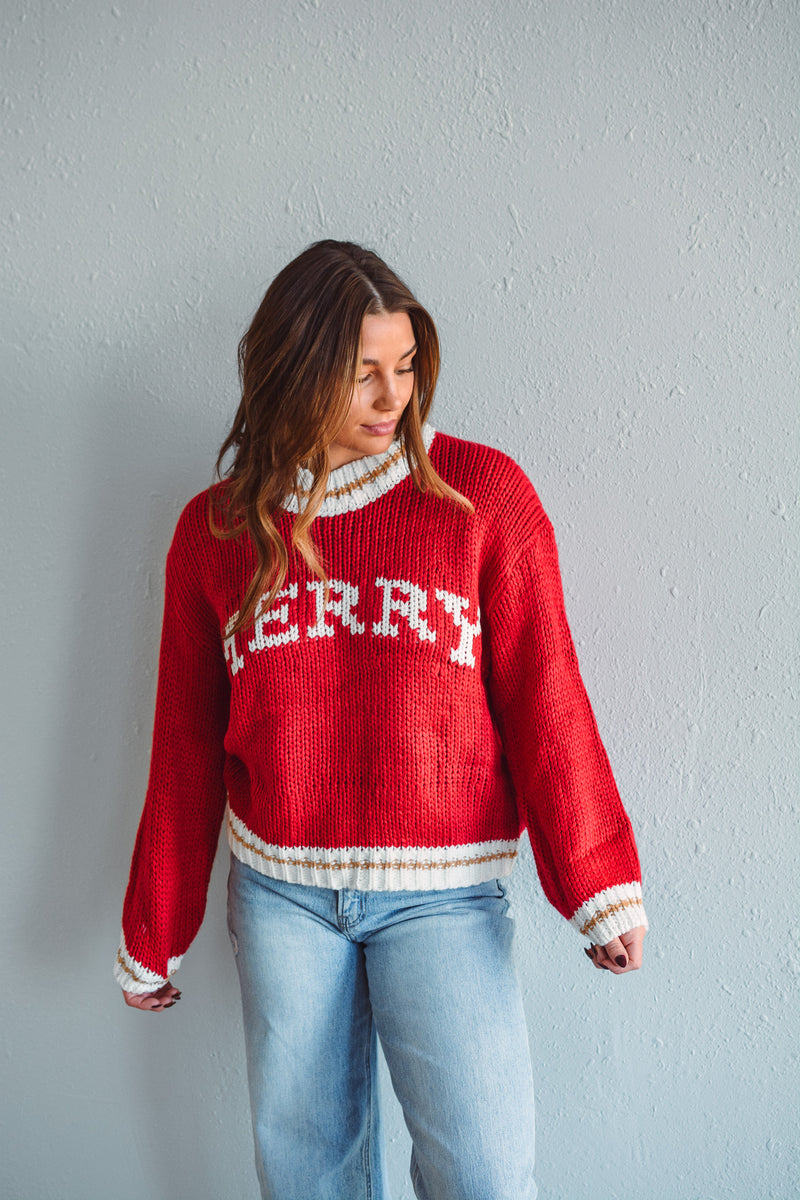 Merry Knit Sweater