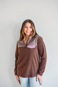 Botanical Brown Pullover