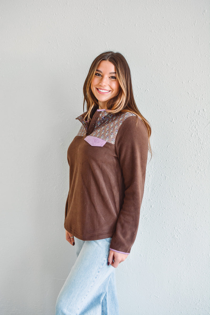 Botanical Brown Pullover