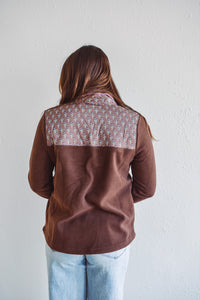 Botanical Brown Pullover