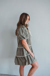 The Enchanted Sage Mini Dress