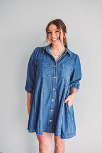 Daydream In Denim Dress