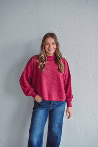 Chloe Cabernet Sweater