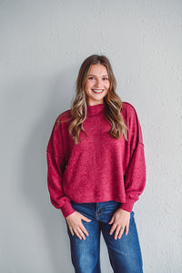 Chloe Cabernet Sweater