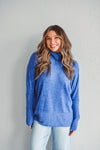 Holly Blue Brushed Sweater