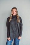 Holly Black Brushed Sweater