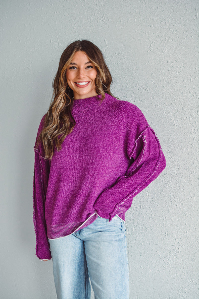 Ellie Plum Mock Neck