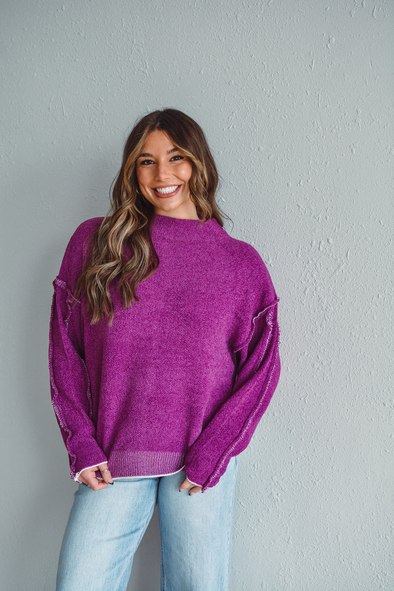 Ellie Plum Mock Neck