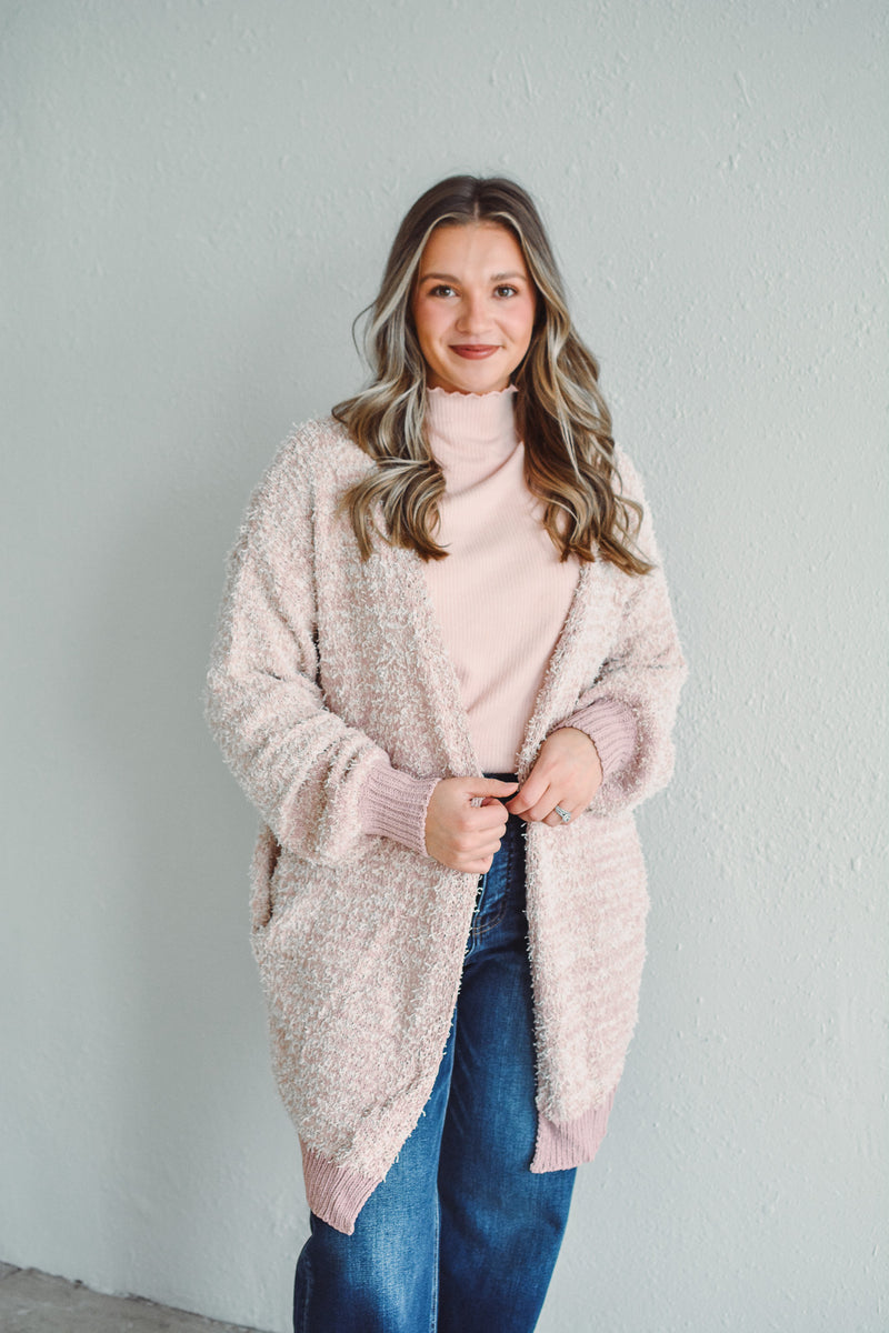 Molly Mauve Cardigan