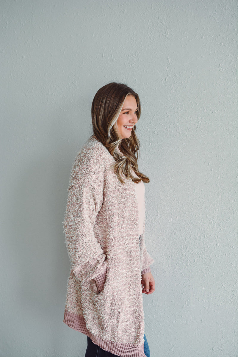 Molly Mauve Cardigan