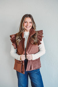 Ramona Chestnut Vest