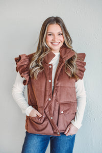 Ramona Chestnut Vest