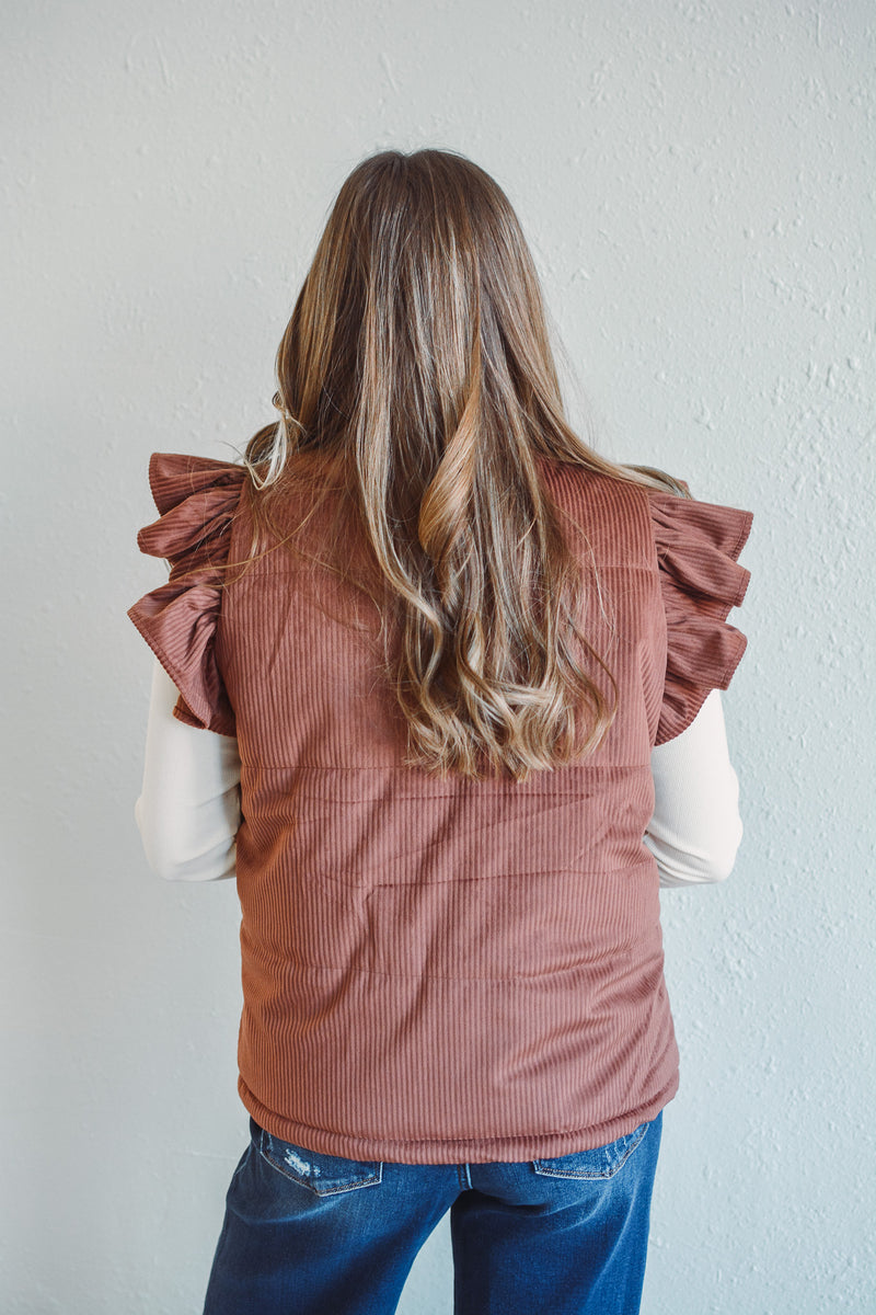 Ramona Chestnut Vest