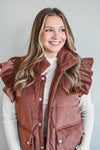 Ramona Chestnut Vest