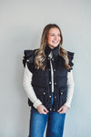 Ramona Black Vest