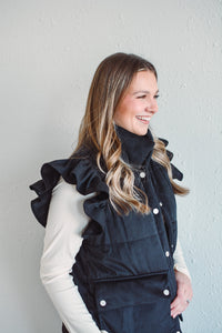 Ramona Black Vest