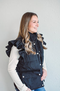 Ramona Black Vest