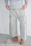 Mineral Washed Olive Pants