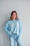 Baby Blue Beach Sweater