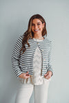 Laira Striped Cardi