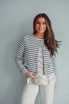 Laira Striped Cardi