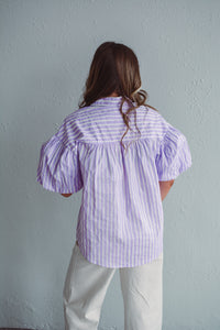 Sophia Lavender Blouse