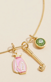 Golf Charm Necklace