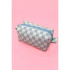 Checker Makeup Bag