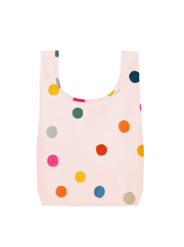 Polka Dot Foldable Tote